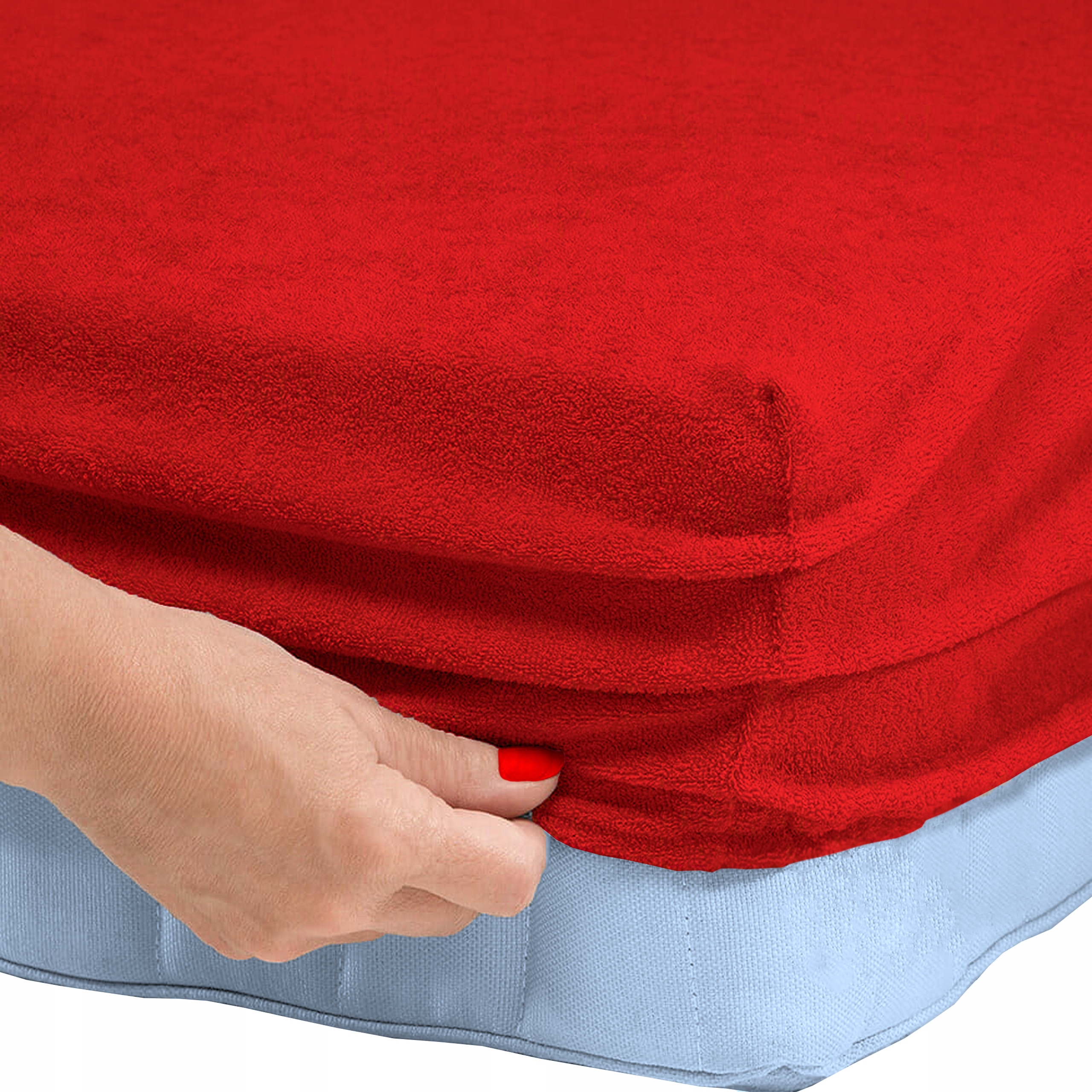 PRZEŚCIERADŁO FROTTE 90X200 Z GUMKĄ GRUBE POLSKIE