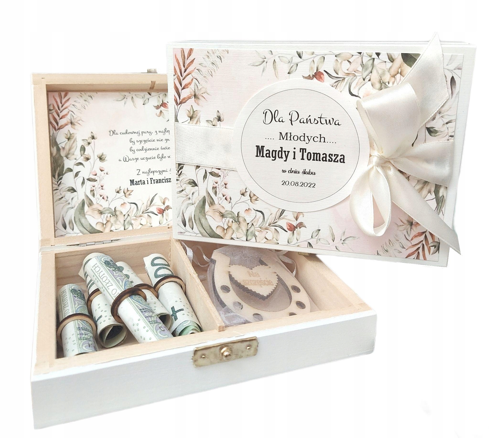Pudełeczko na ślub * PREZENT * KOLOR BIAŁY