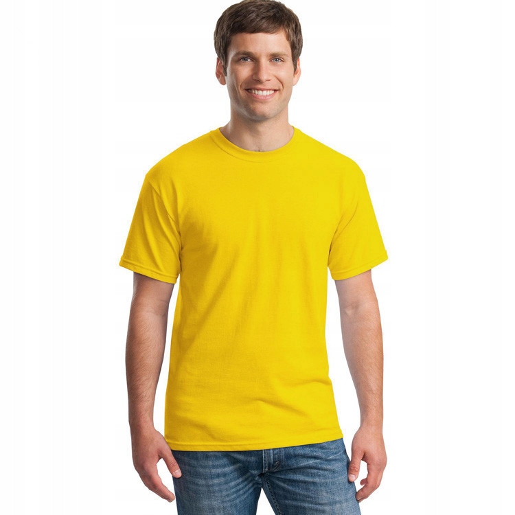 

T-shirt Koszulka Podkoszulek Męski 011 r XXL żółty