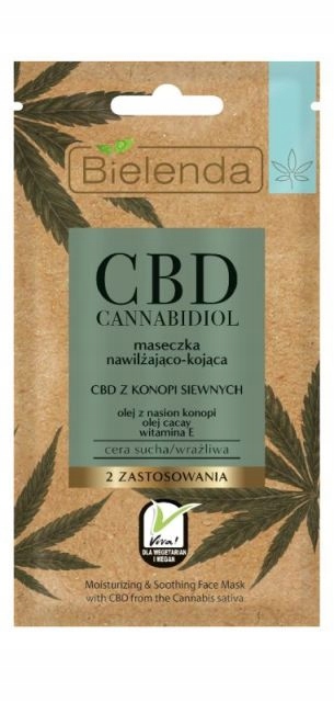 

Bielenda Cbd Maseczka Nawilżająco-kojąca 8G