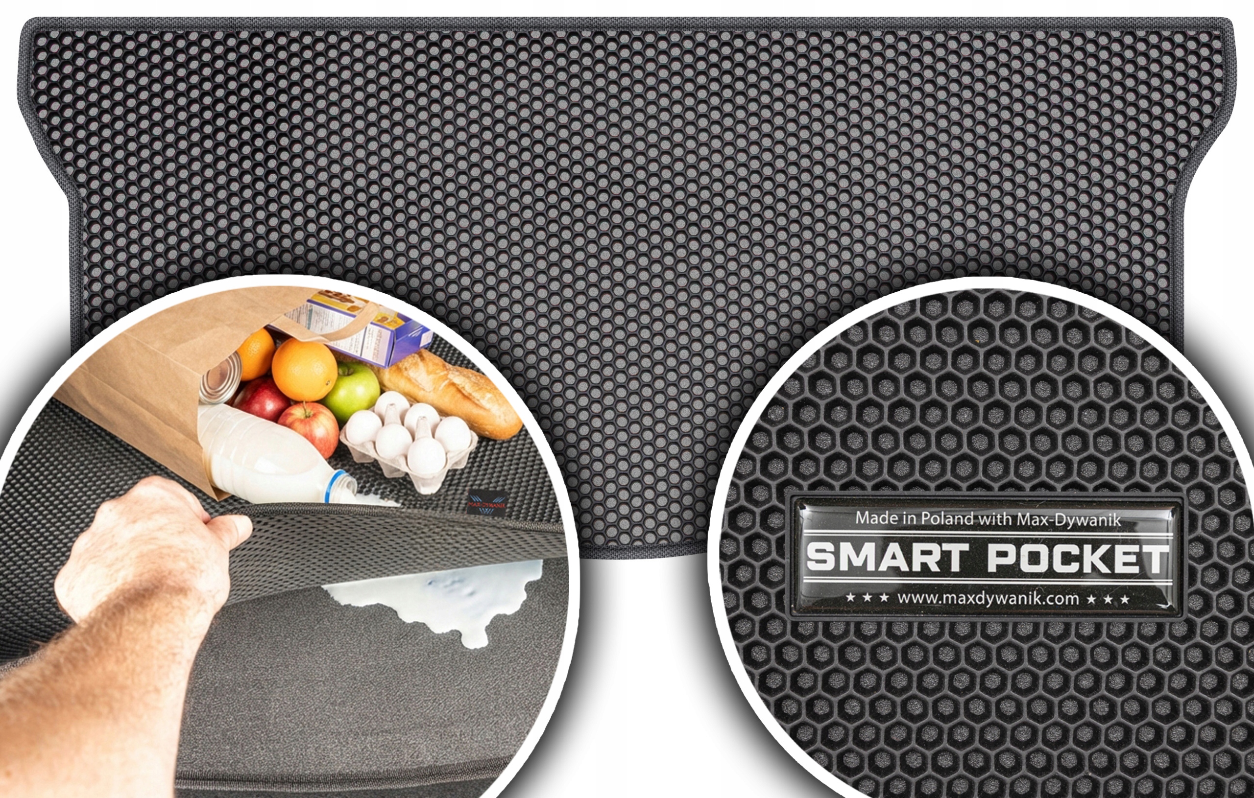 Toyota Aygo II Hatchback 2014-2022 Vložka do kufru Eva Smart Pocket