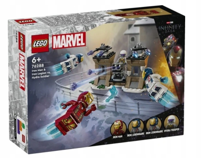 Lego 76288 Hrdinové Marvel Iron Man A Iron Legion Versus Voják Hydry