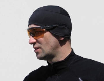 Supercienka TERMOAKTYWNA czapka Soft pod kask z J. srebra. SEZONOWA OBNIŻKA Marka Hornhill