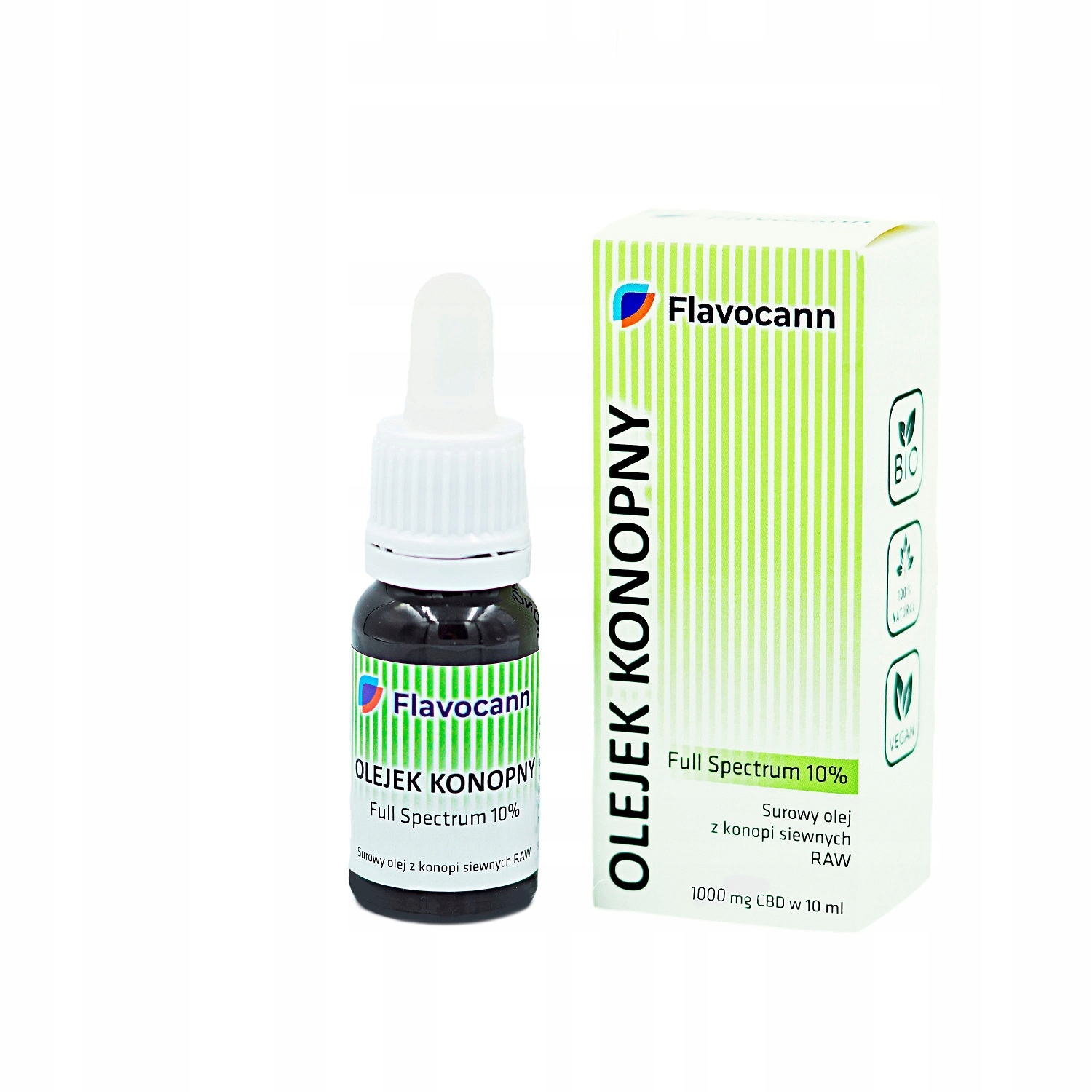 

Olejek Konopny Cbd Flavocann 10 % Pełne Spectrum