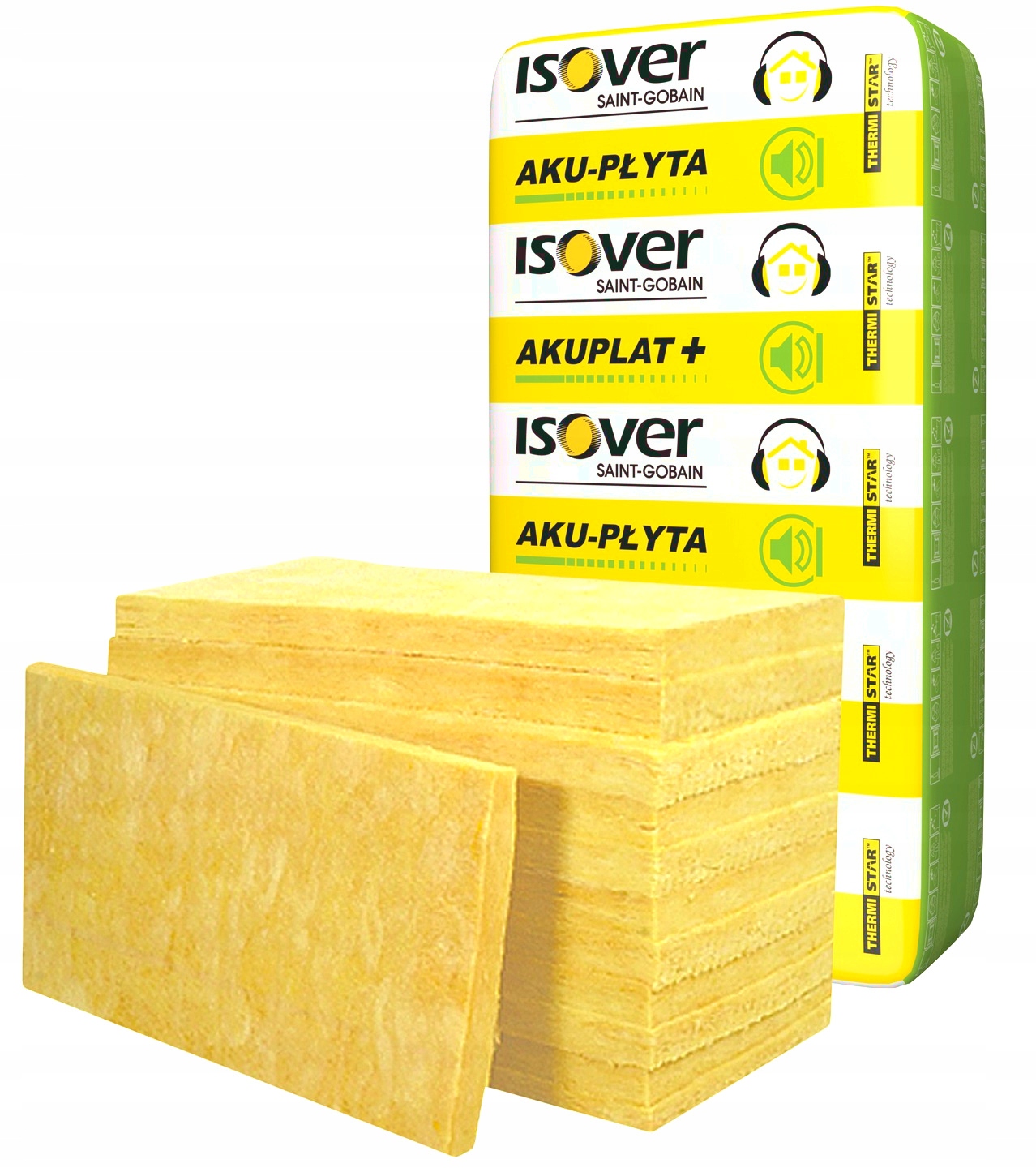 

Wełna Mineralna Isover 100mm Aku-płyta 037 7,2m2