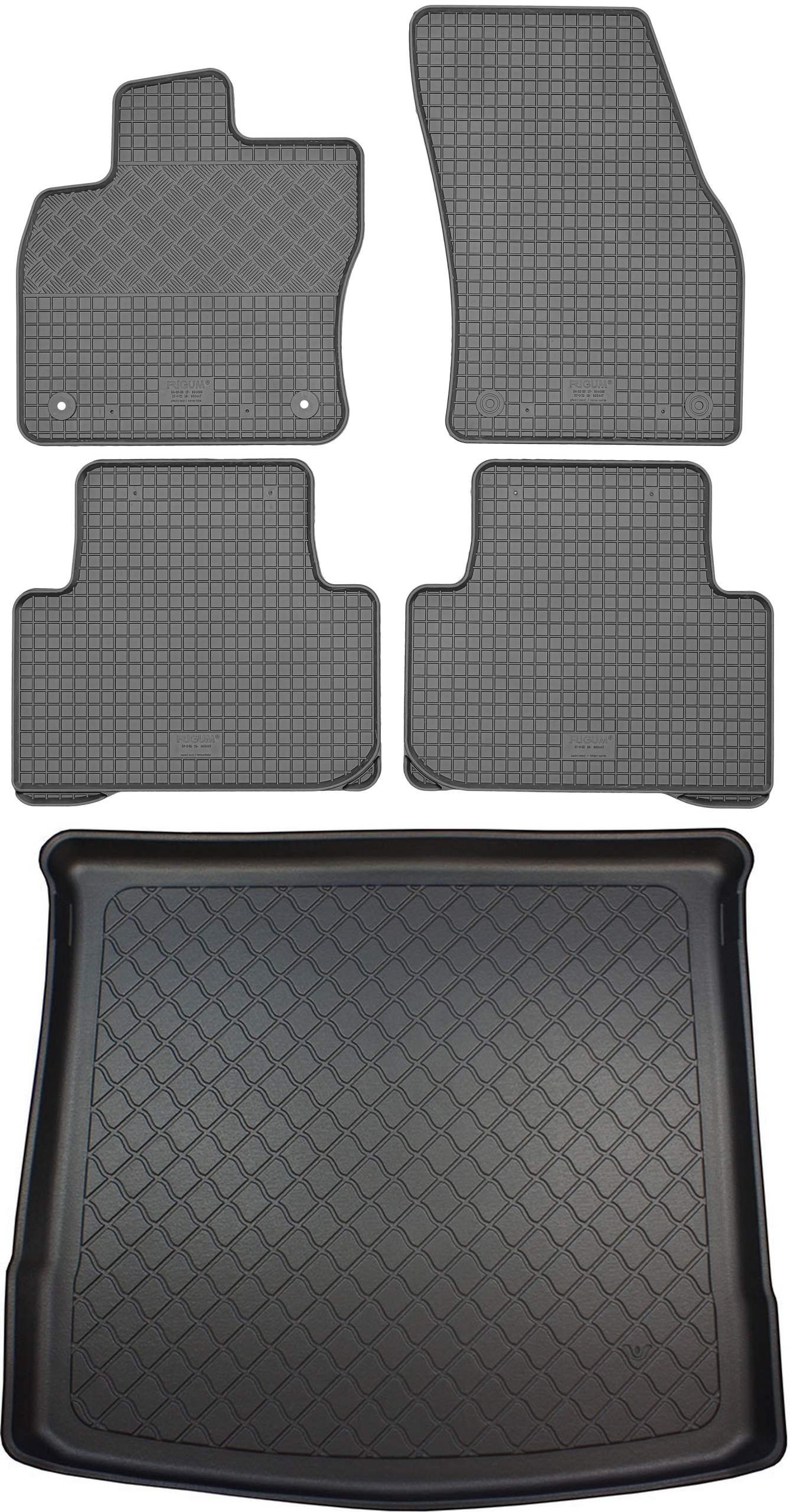 Vw Touran II 5T Van 2015- Koberce rohož