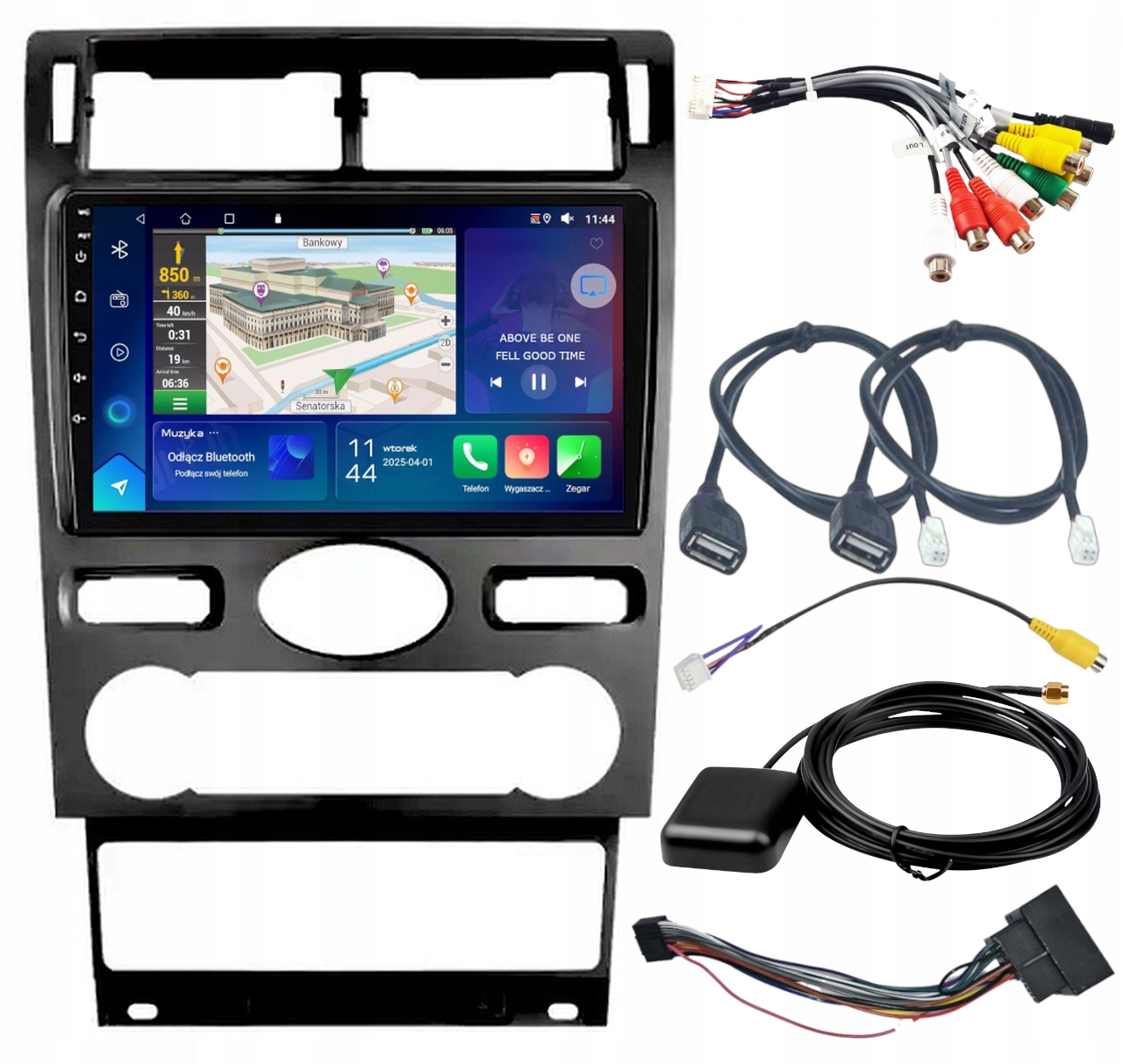 Autorádio Android Ford Mondeo 2004-2007 Usb Wifi Carplay Bt 64 Gb