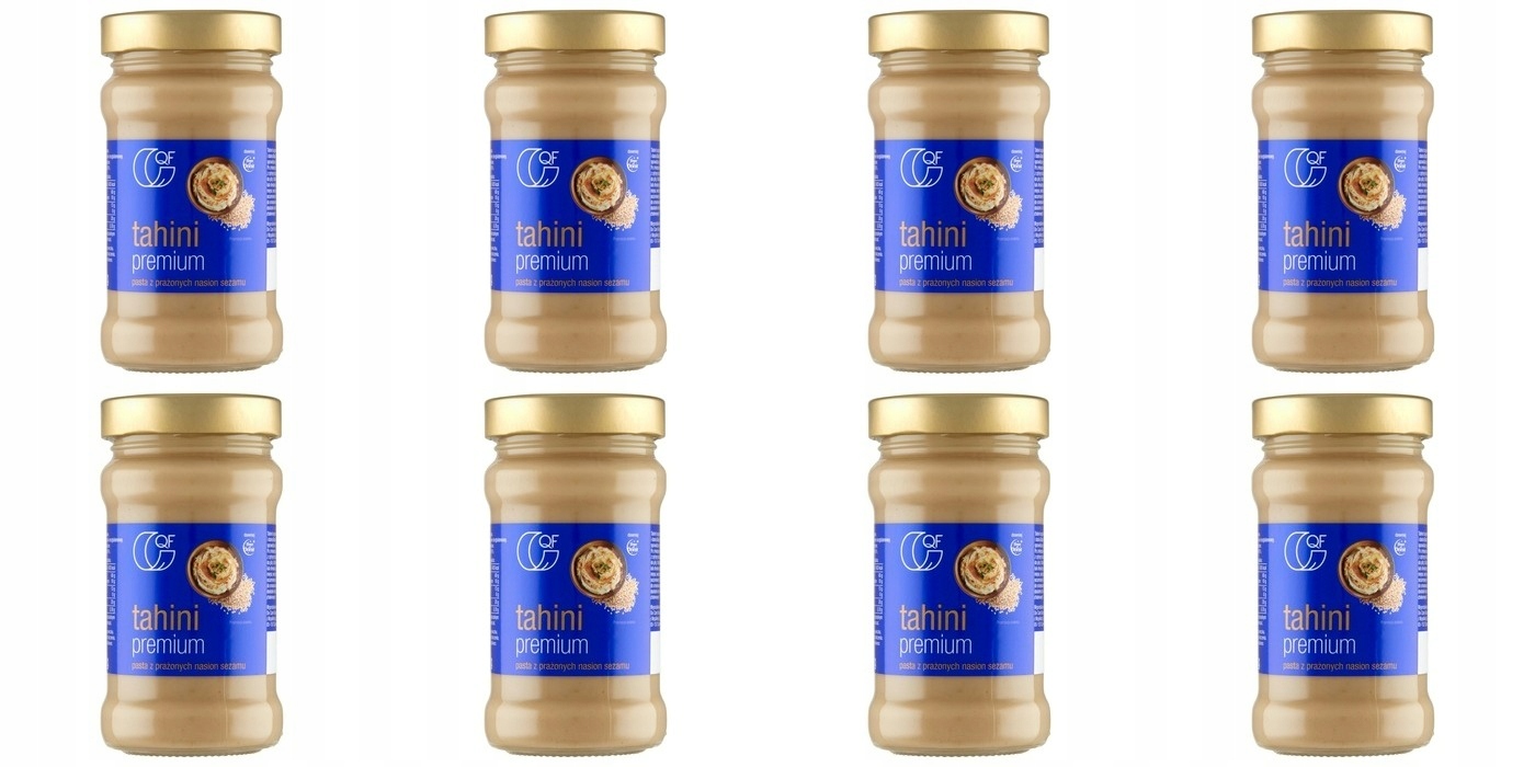 8x 300g Quality Food Tahini Premium