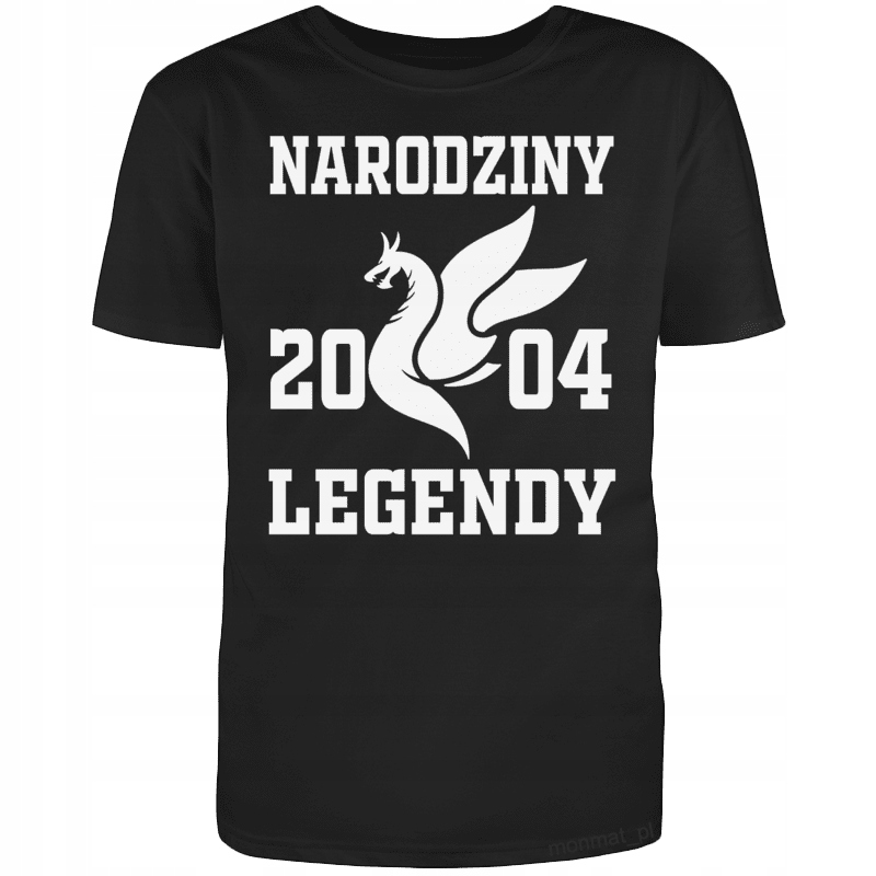

Koszulka na Urodziny 18 Narodziny Legendy 2004 M