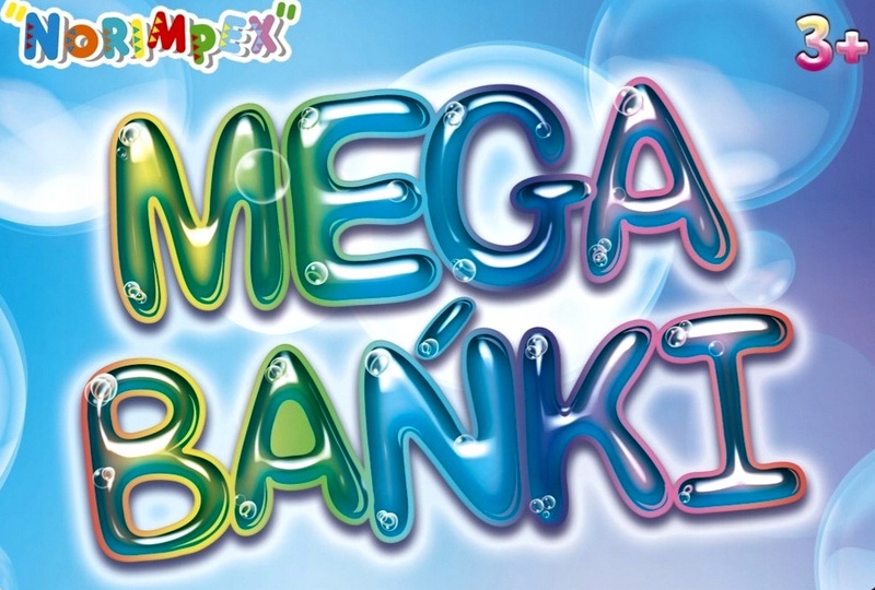 MEGA BAŃKI PŁYN DO DUŻYCH BANIEK MYDLANYCH 118ml Marka inna