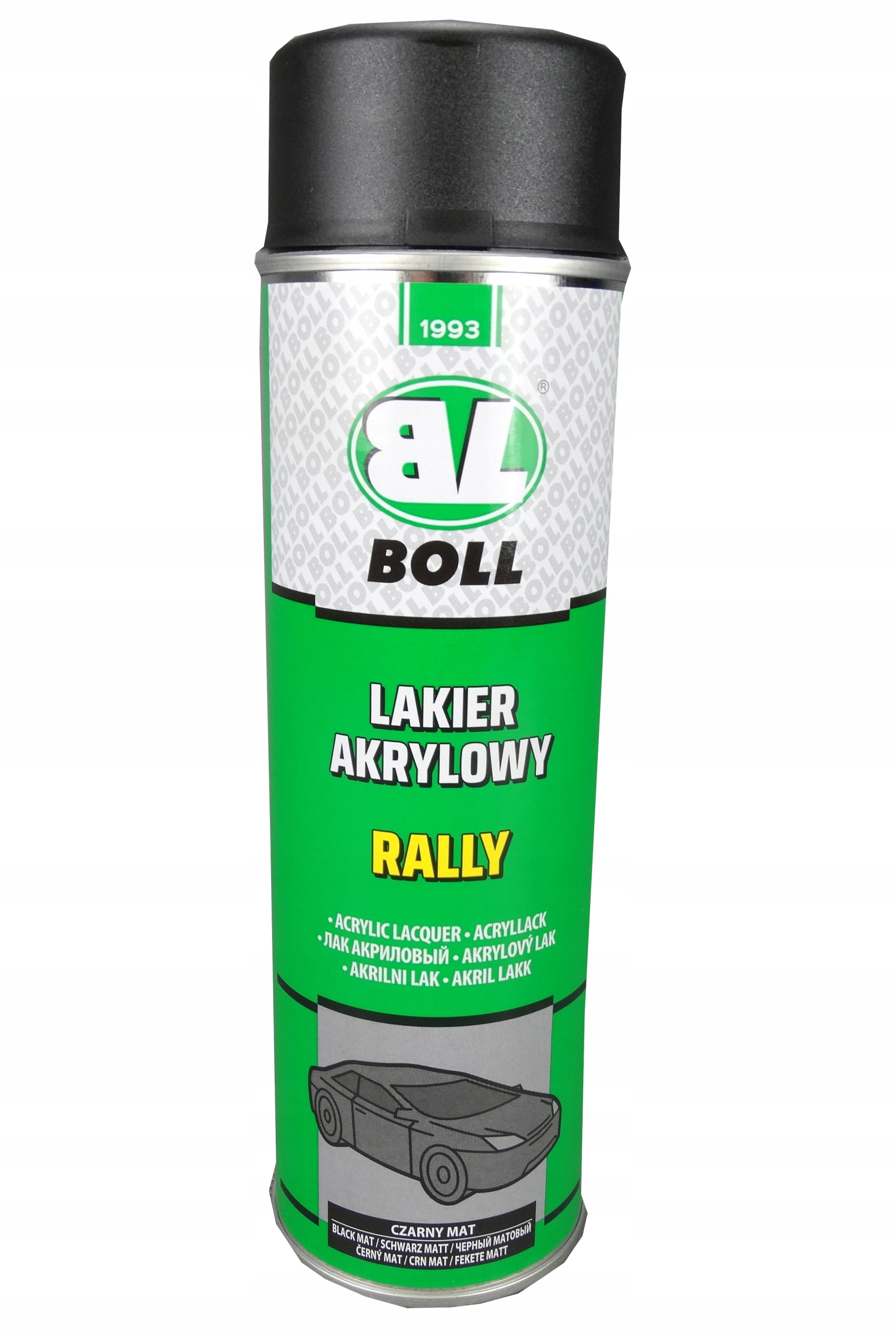

Boll Lakier Czarny Mat Spray 500ML