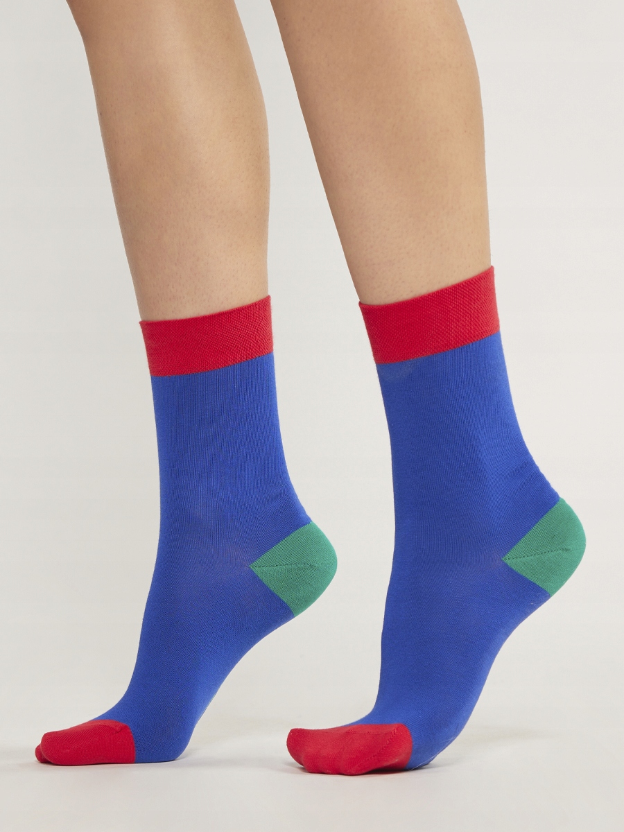 

Kolorowe skarpetki Gabriella 39-42 Cobalt