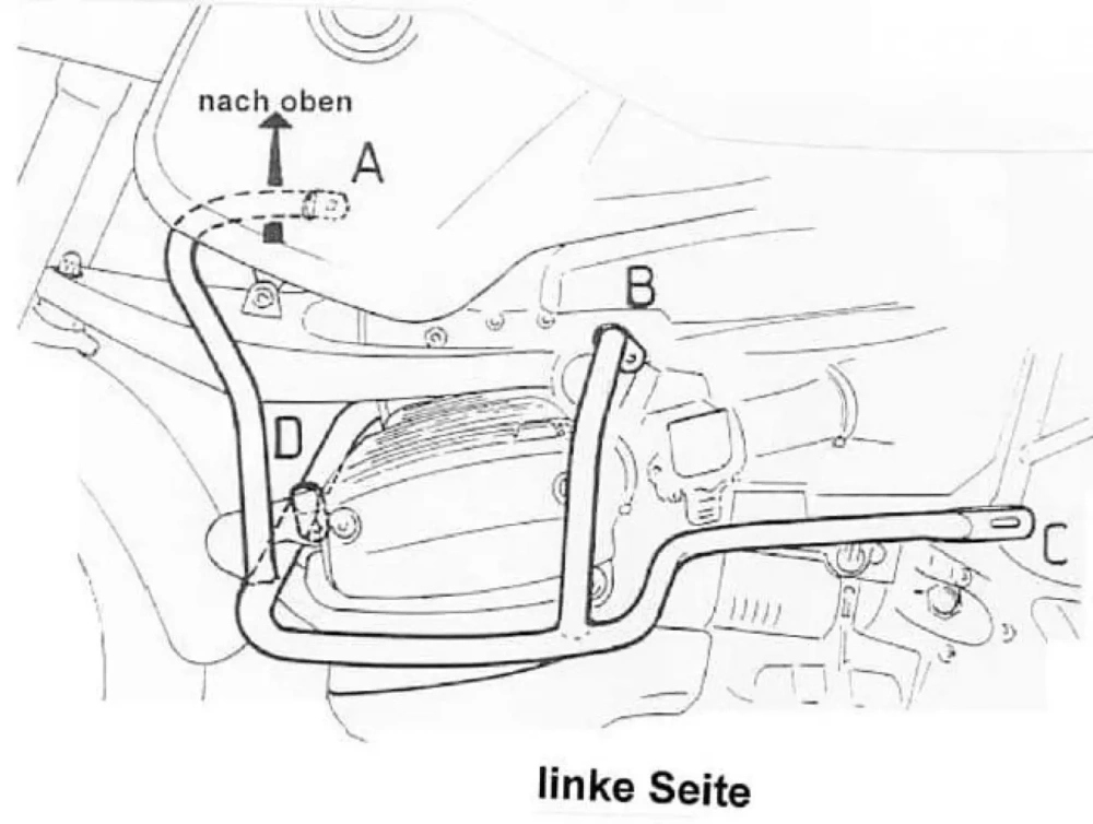 Bmw R 850 Gs (1998-2000)/R 1100 Gs (1994-1999)Baujahr: Gmol motora