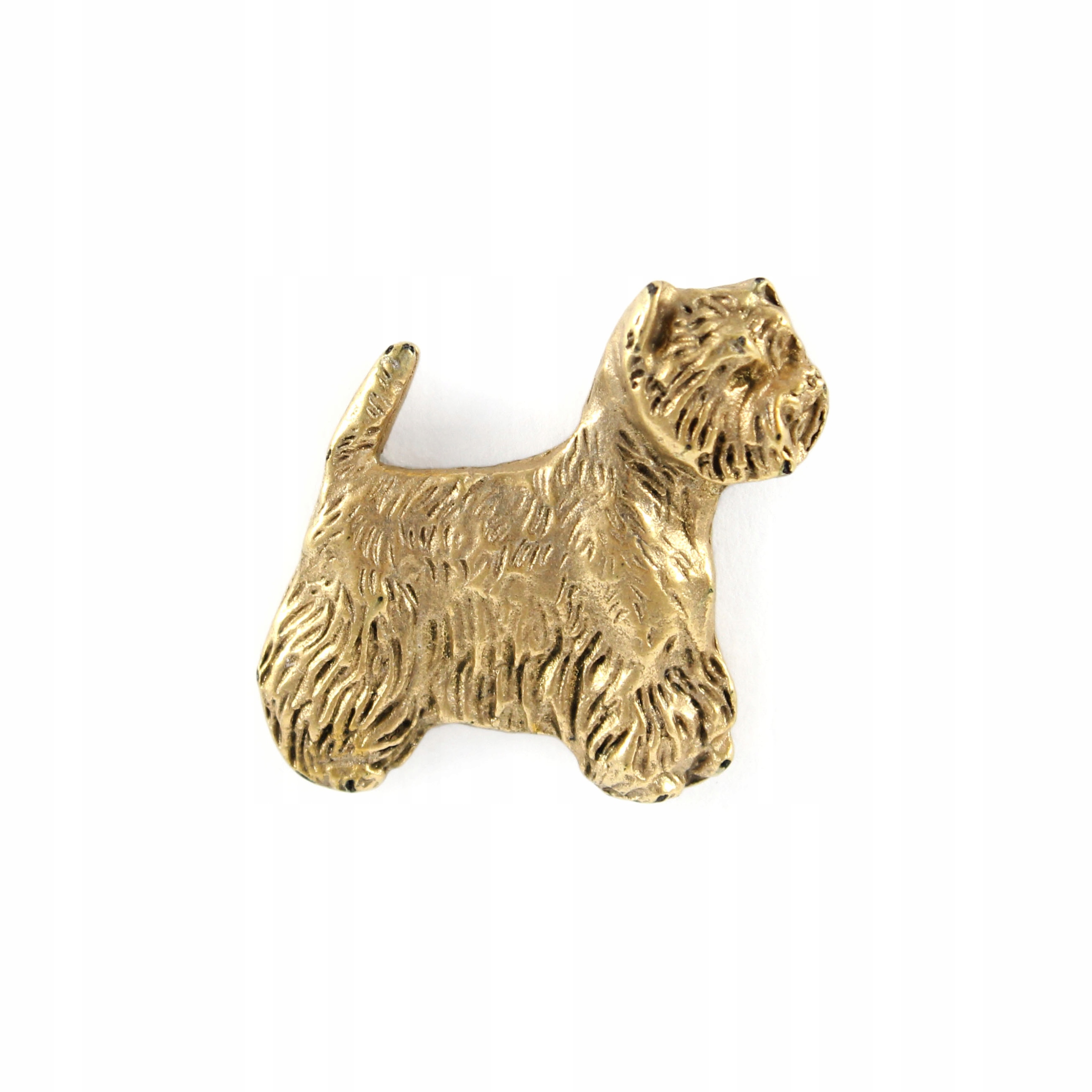 West Highland White Terrier pozlacená brož pin s psem, připínáček, pins