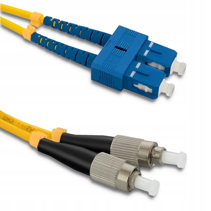 Qoltec Patchcord światłowodowy SC/UPC - FC/UPC Singlemode 9/125 G652D Duple