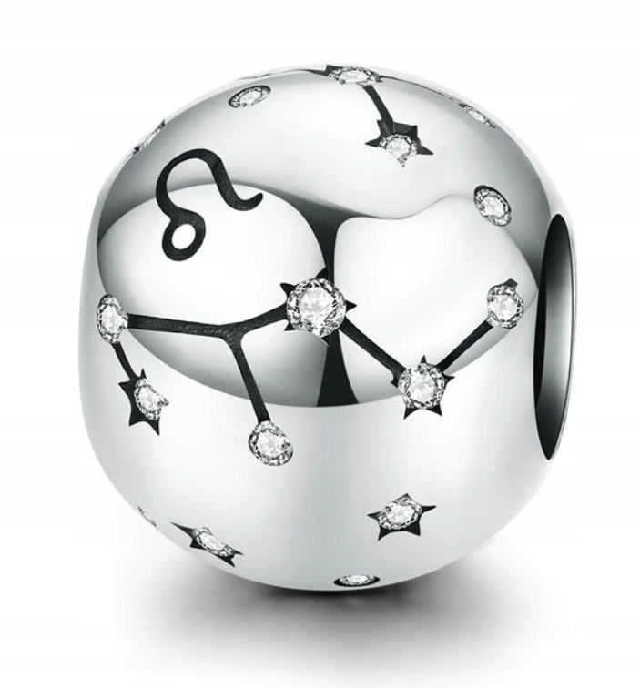 

Charms Znak zodiaku Lew do Pandora srebro S925