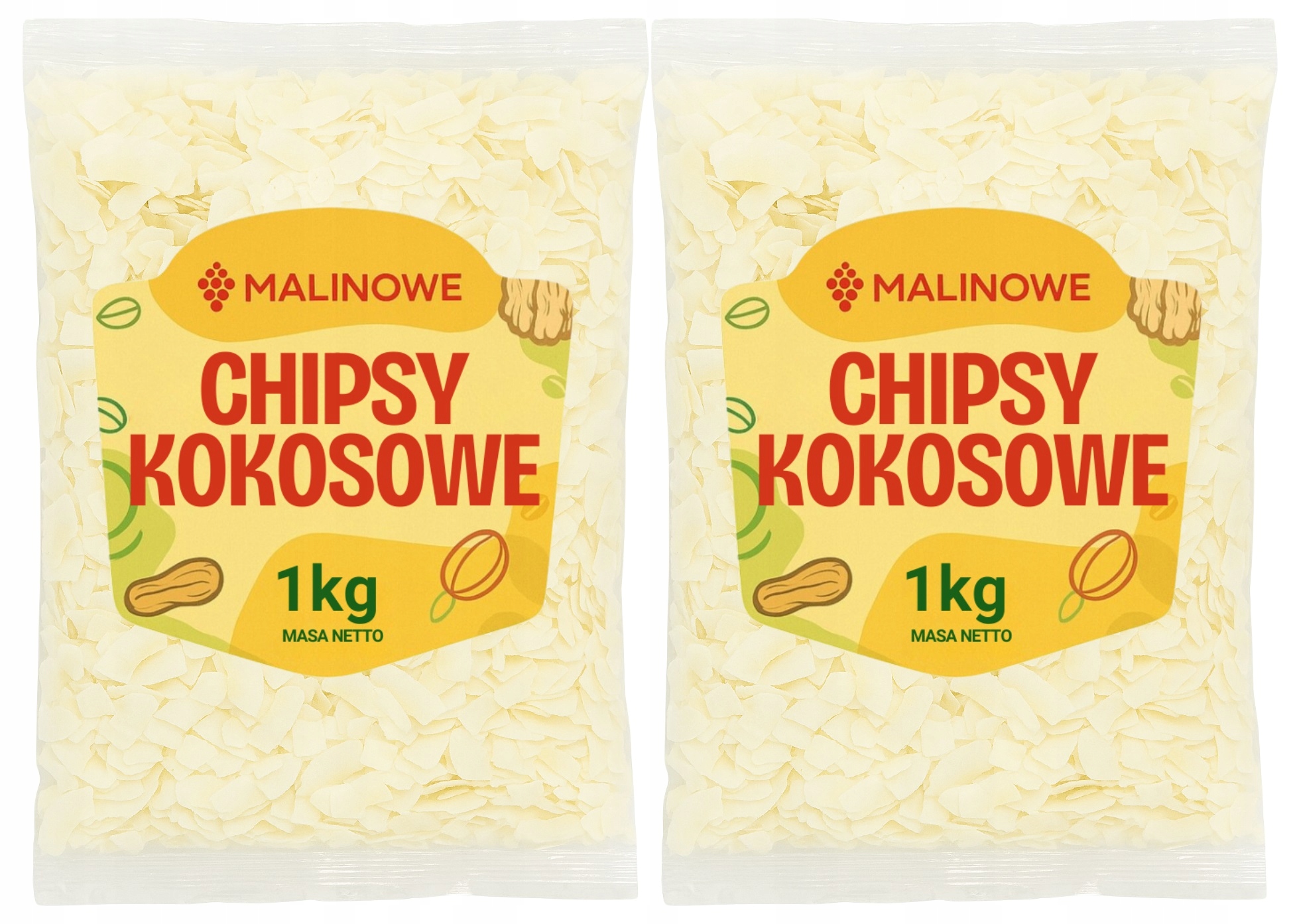 Sada Chipsy 2 x 1 kg Vynikající Prémiová Kvalita