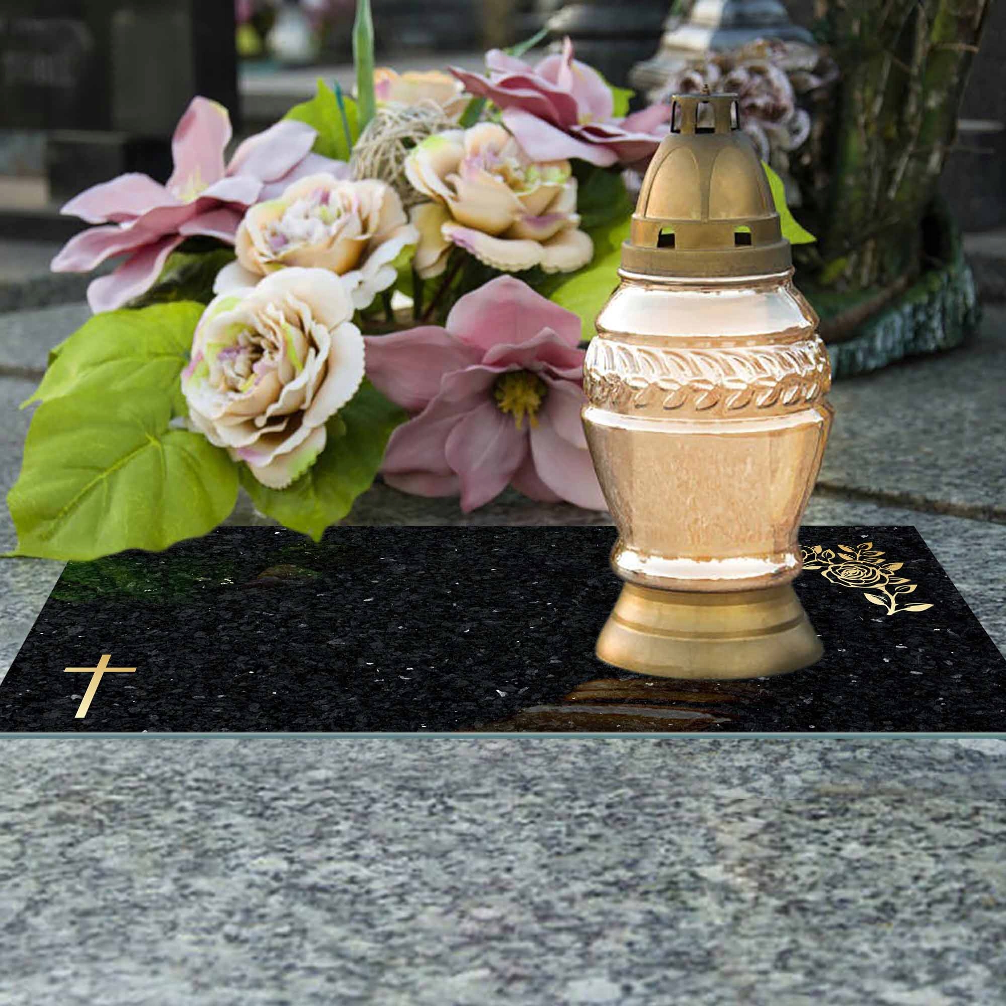 SZKLANA PODSTAWKA POD ZNICZE 60x30cm 495d Długość 30 cm