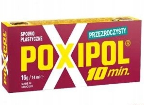 

Klej przezroczysty dwuskładnikowy Poxipol 14 ml