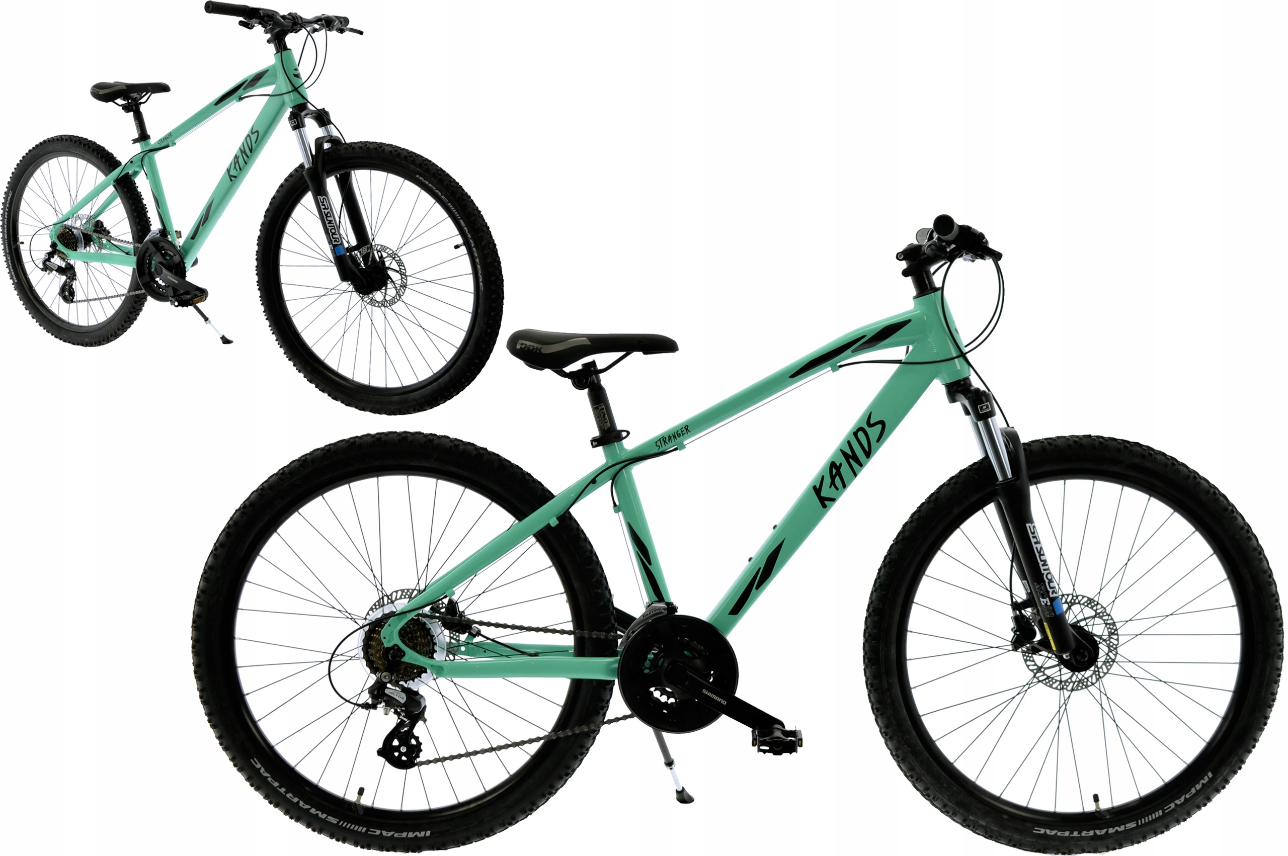 Rower 26' Mtb Kands Stranger rama 17' miętowy R23