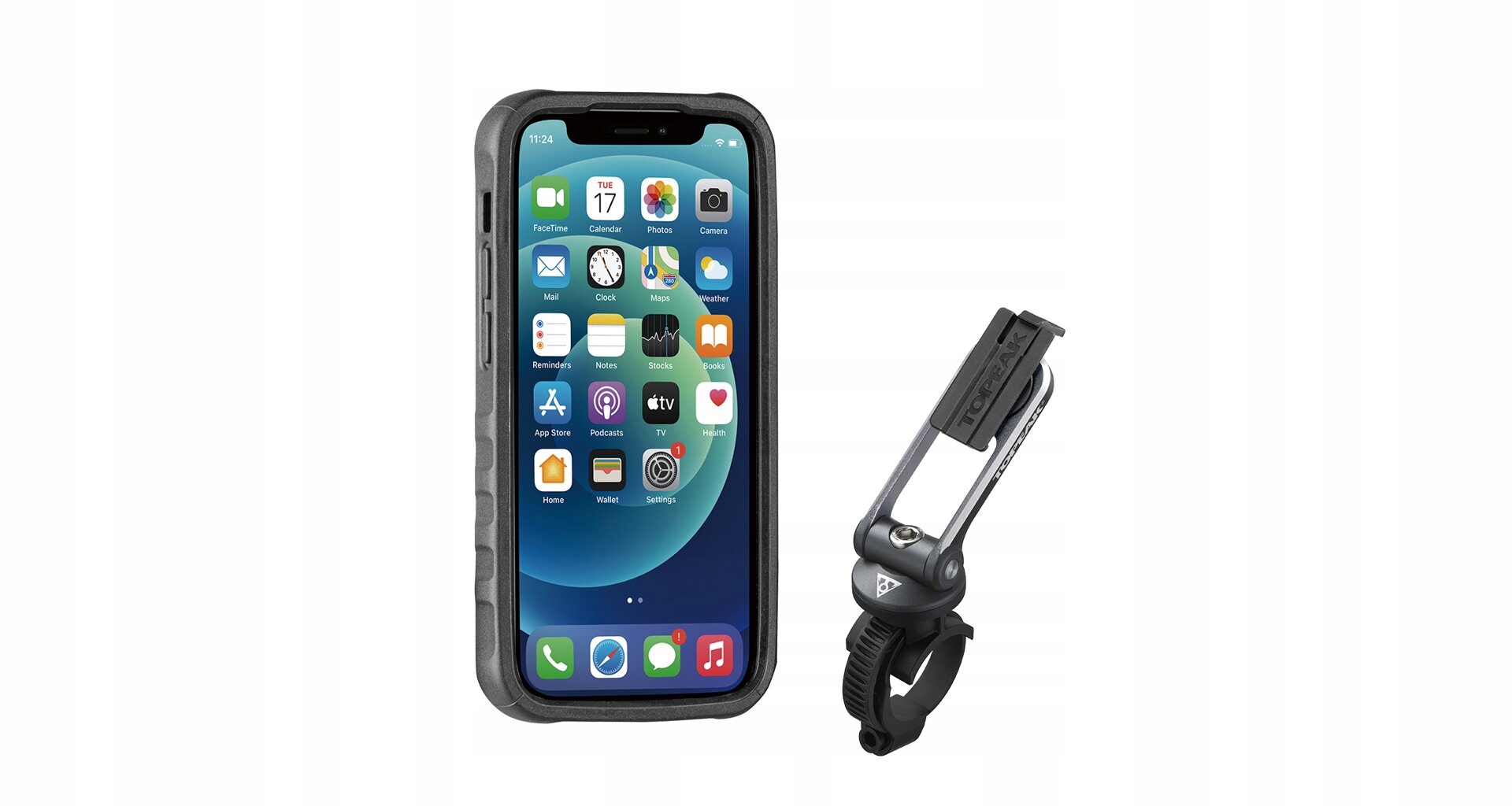 Topeak Obal Ridecase Pro Iphone 12 Mini černá/šedá