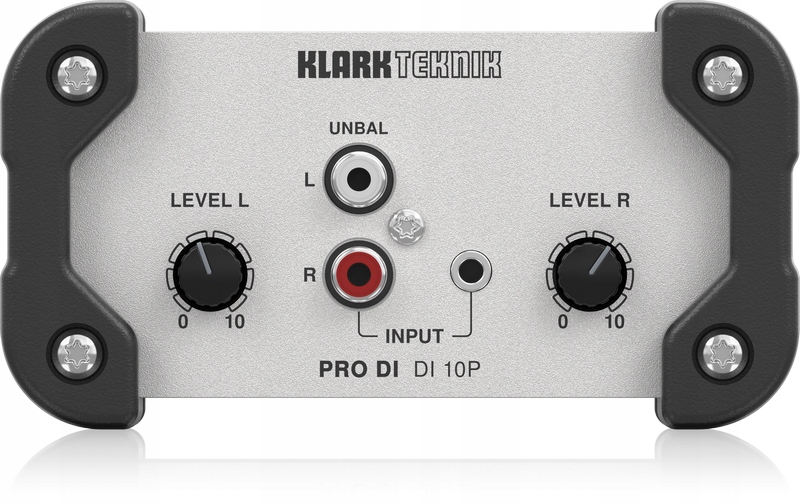 Klark Teknik DI10P 1-kanálový pasívny stereo di-box in/mono out