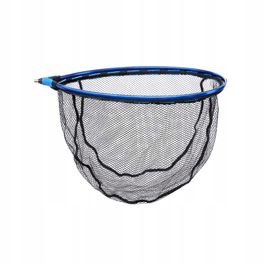 Flagman Net Head Rubber Mesh Kosz Podbieraka 50 × 40 cm Oval