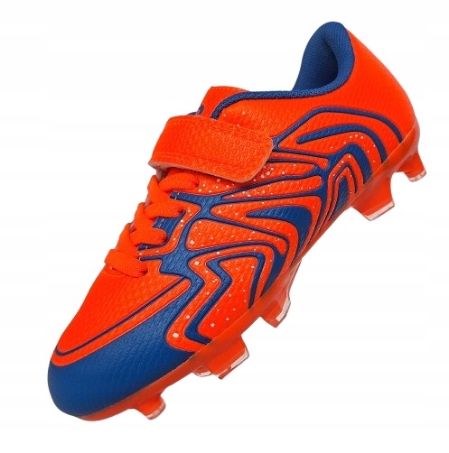 Dětské fotbalové kopačky lanka na venkovní hřiště na suchý zip 31