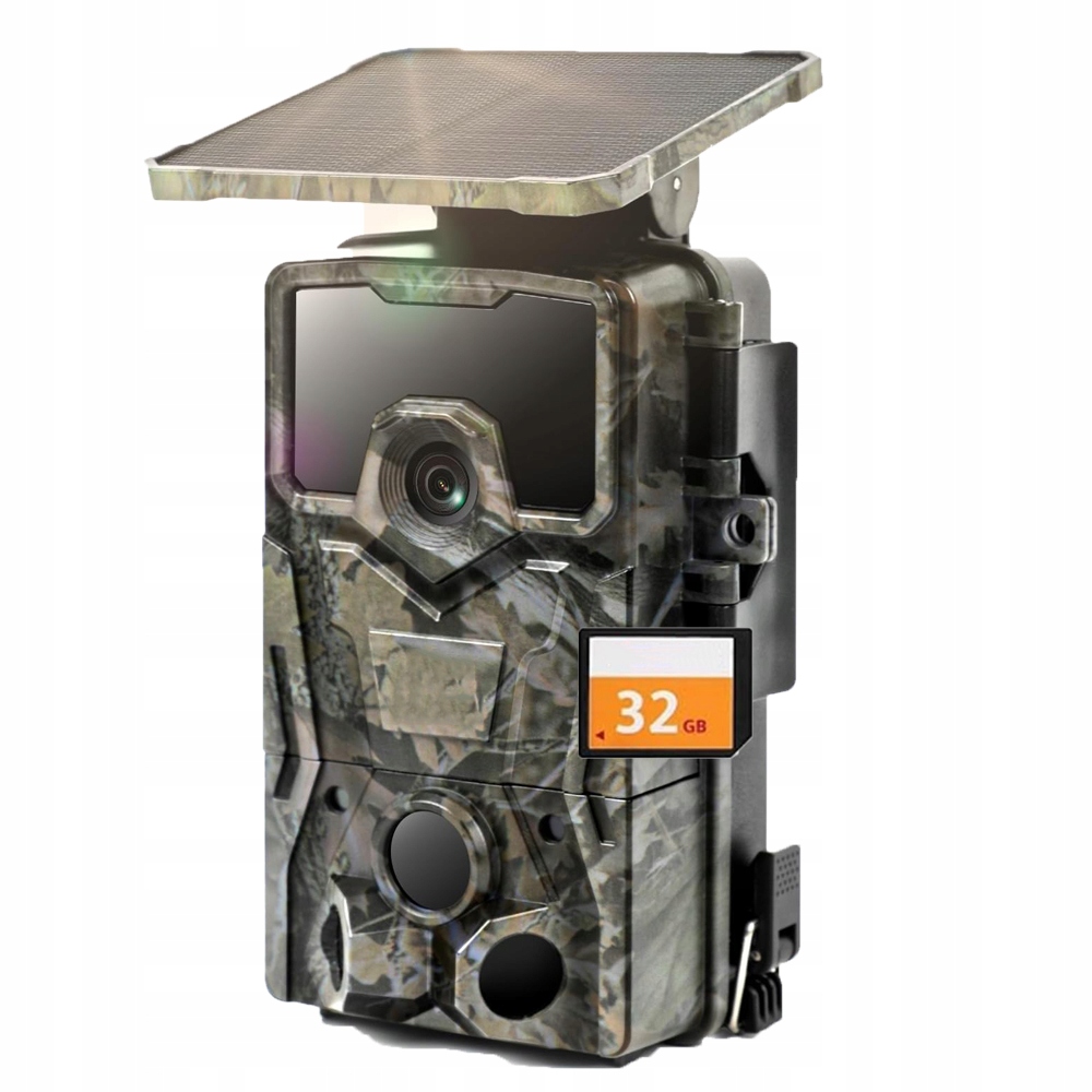 Kamera Trail Ir 850 nm Kamera Pro Lesní Lov Pir 48Mpx 4K s 32GB kartou