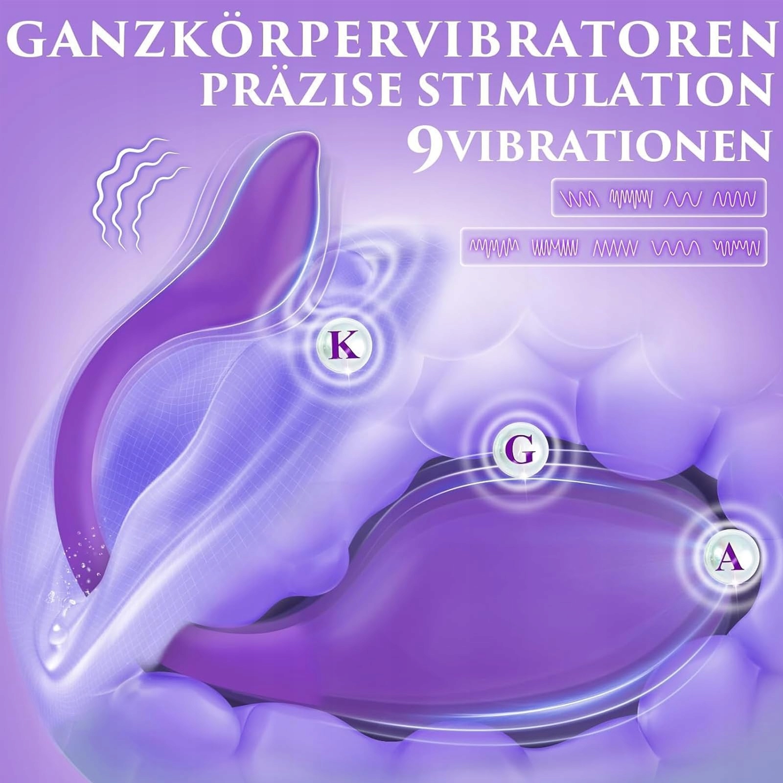 CACUOLA Zestaw Wibratorów Dla Kobiet Klitoris Anal G Punkt Stymulator — miniatura 3