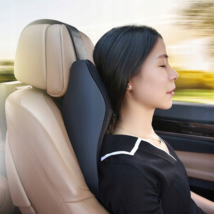 PODUSZKA NA ZAGŁÓWEK POD SZYJĘ GŁOWĘ DO SAMOCHODU KOMFORTOWA MIĘKKA EAN (GTIN) 6933937377843