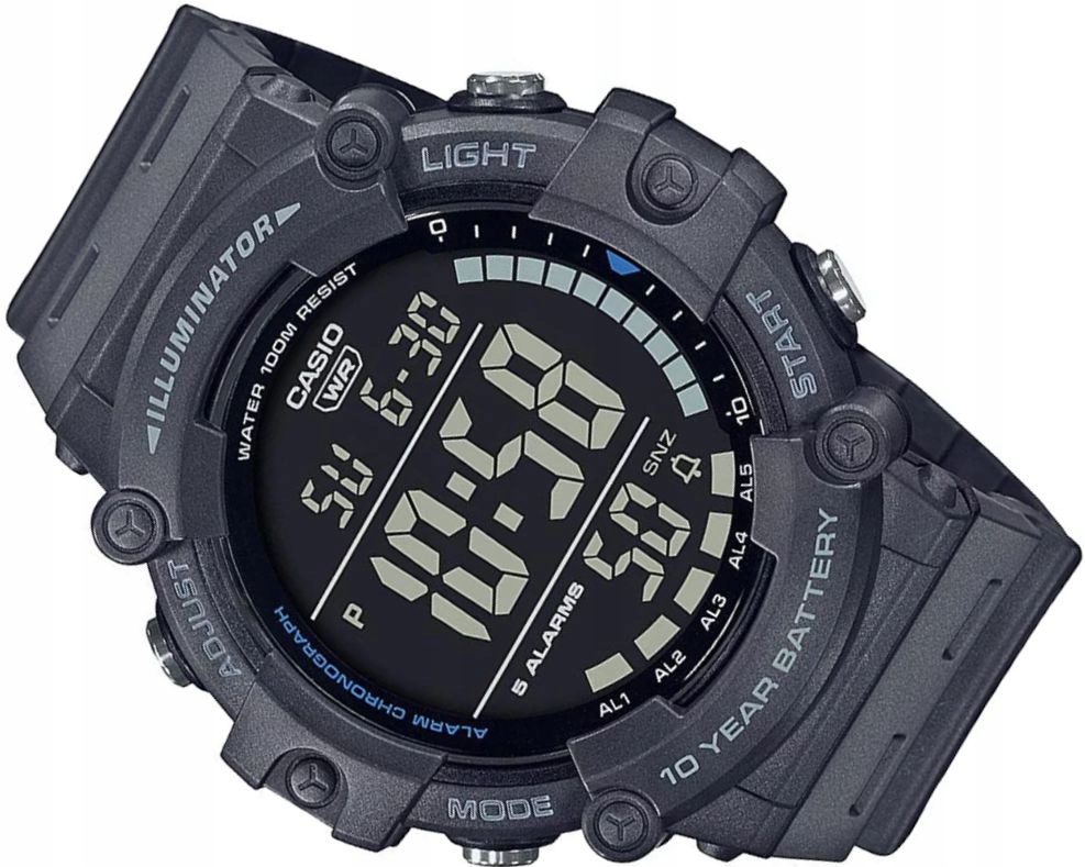 

Sportowy Męski Casio AE-1500WH-8B Digital Zestaw