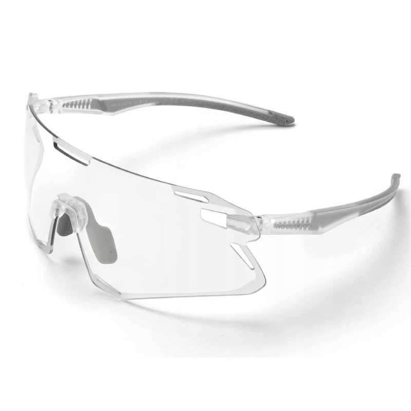Sportovní cyklistické brýle fotochromatické Rockbros UV400 14120007009 bílá/šedá