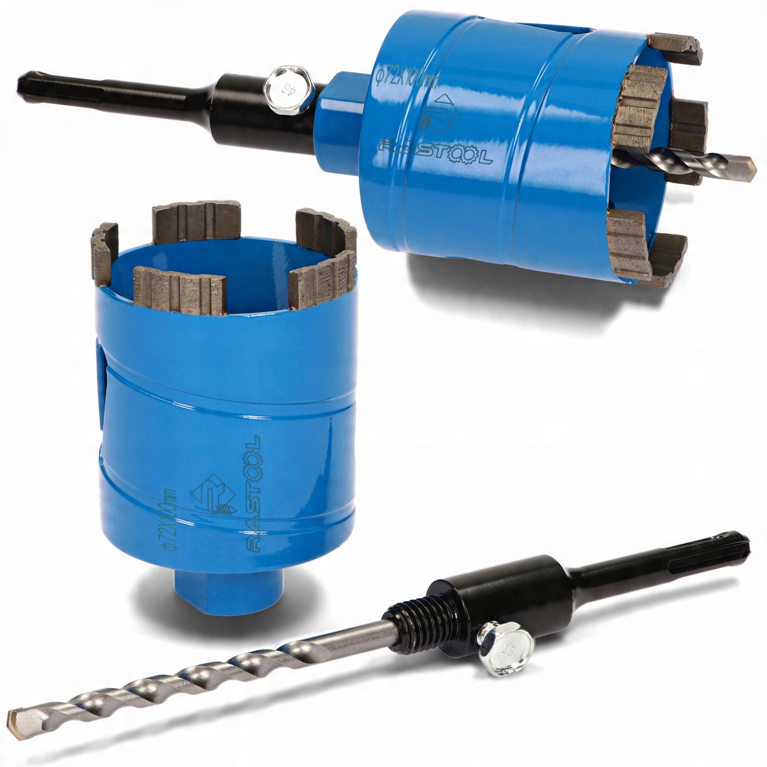 

Otwornica 72mm Sds Plus Frez Do Betonu Koronka Pro