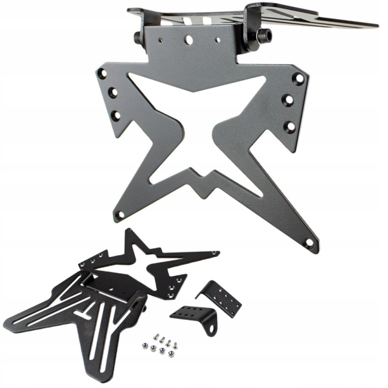 Mocowanie tablicy rejestracyjnej uniwersalne Motor Quad Skuter Hq Mocne