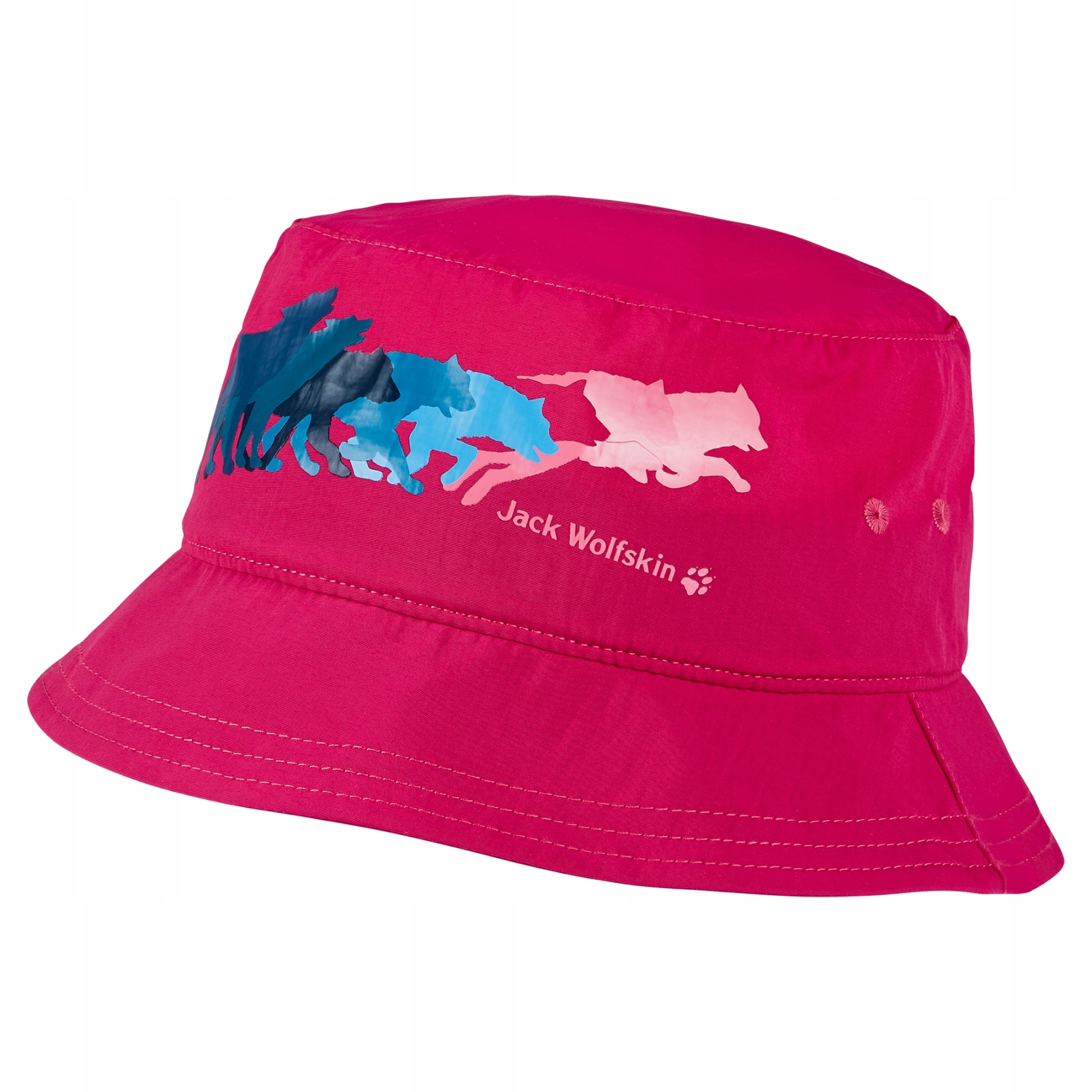 Kapelusz dla dzieci Jack Wolfskin Supplex At Home Bucket Kids orchid M