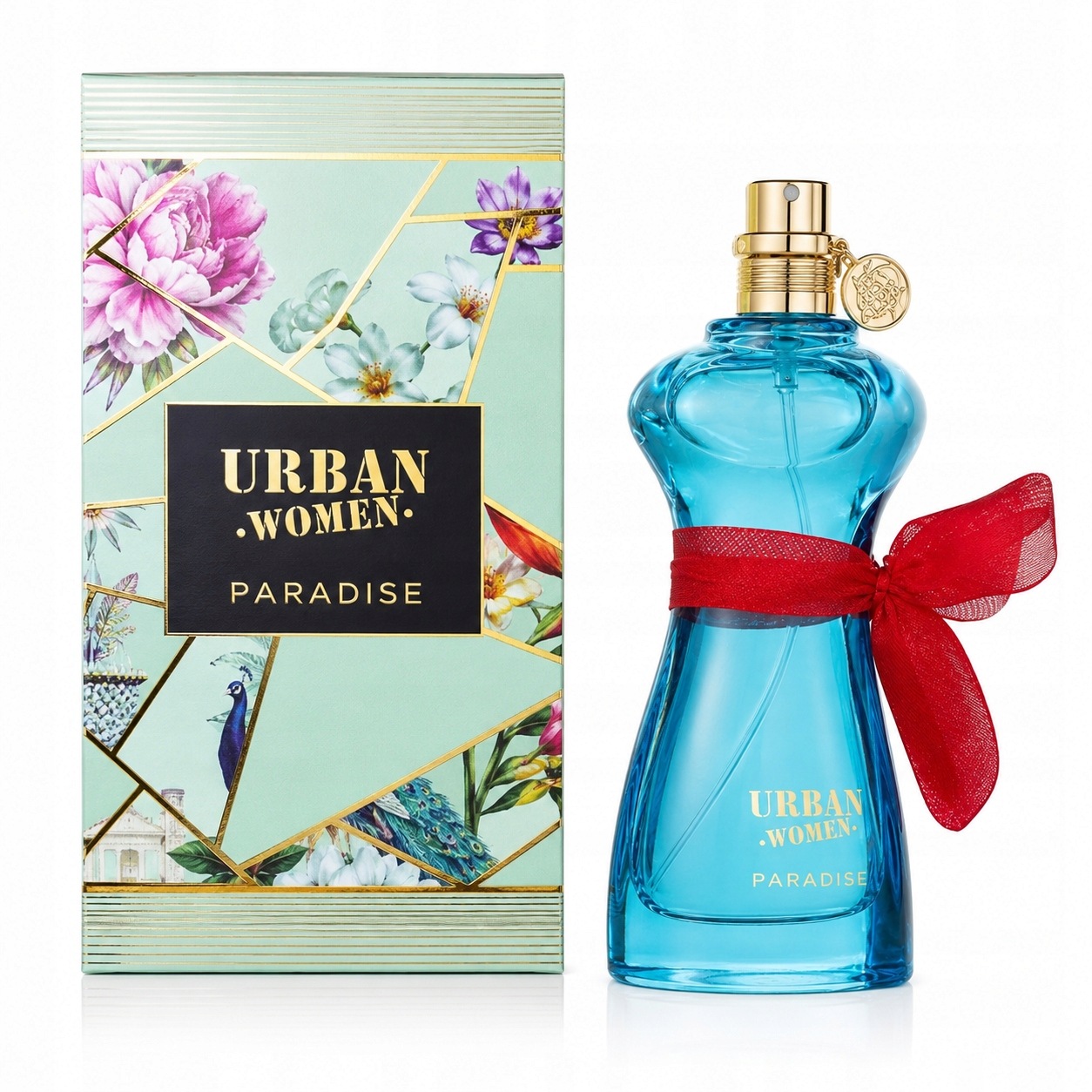 Oryginalne Arabskie Fragrance World Urban Women Paradise 90ml Edp+gratis