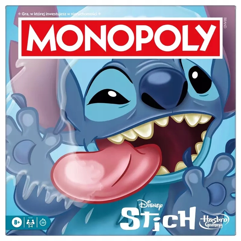Monopoly Stitch, Gra Hasbro, Wersja Polska