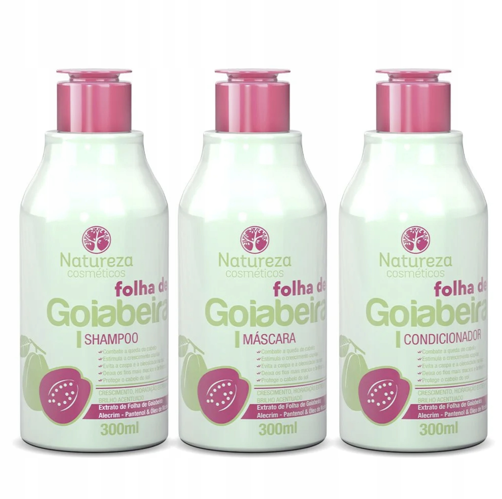 Home Care Folha de Goiabeira (Šampon Maska Kondicionér) 3x300 ml