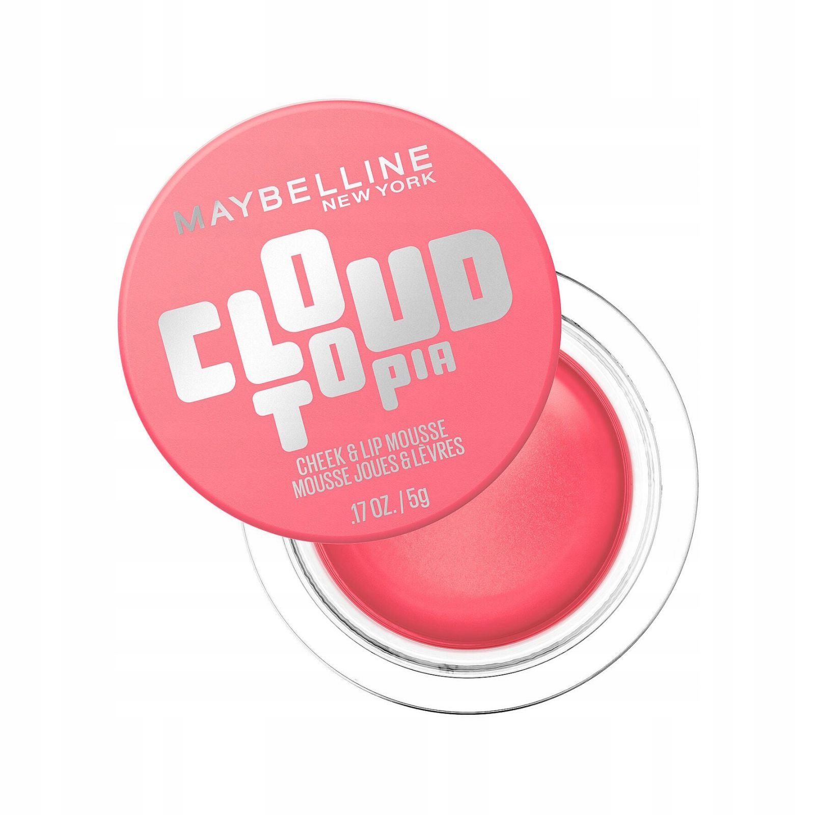 Maybelline Cloudtropia Cheek+lip Mousse Moonlit Rose (Tvářenka a rtěnka v jednom odstín Moonlit Rose)