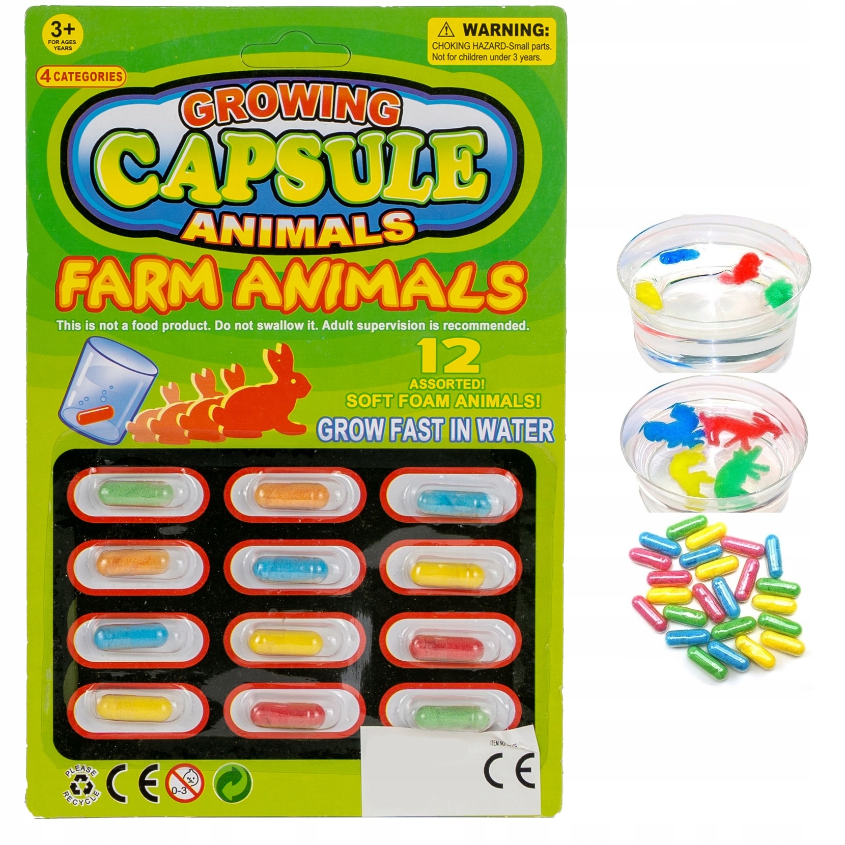 

Kapsułki Rosnące W Wodzie Zwierzęta Hodowlane