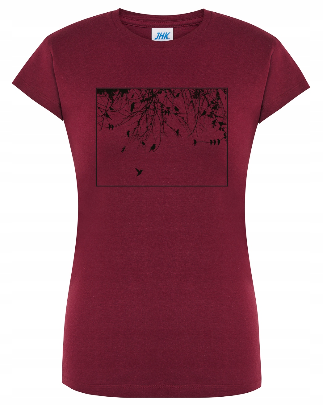 

T-shirt Koszulka Z Drzewem Ptaki Drzewo Lato L bu