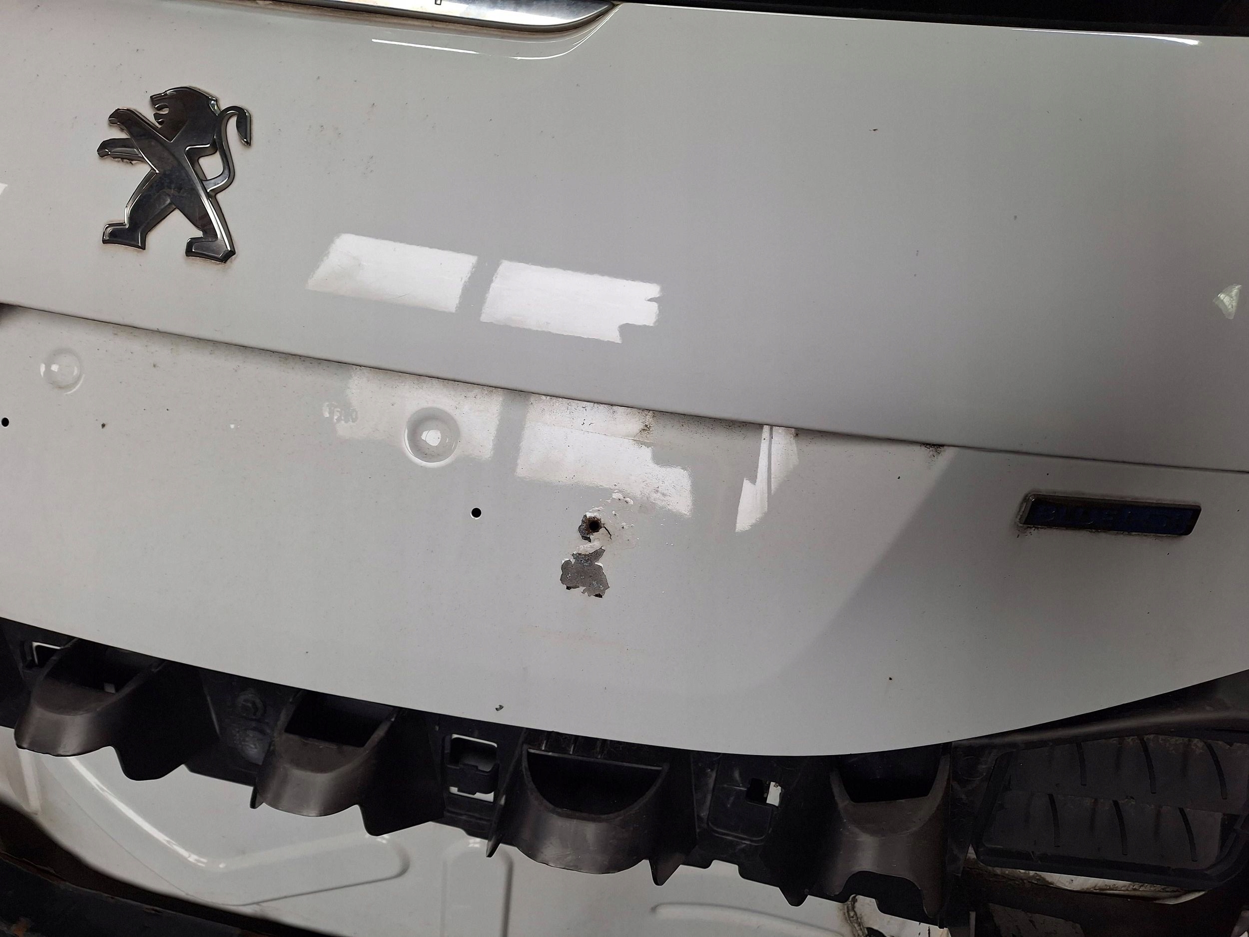 PEUGEOT 208 and 1 boot door cover boot window BIALA EWPB 2012-2019