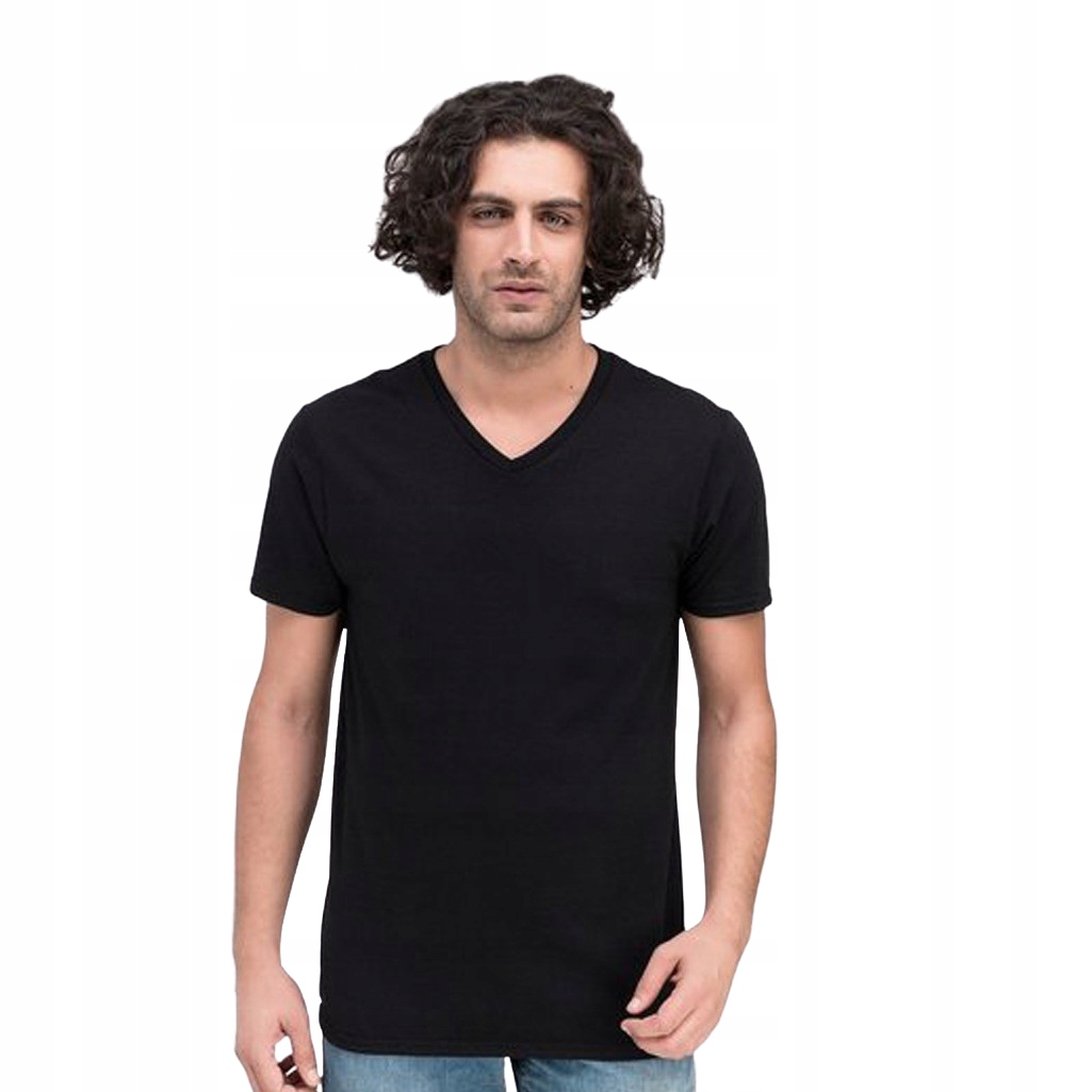 

Fruit Of The Loom Koszulka V-Neck Black M