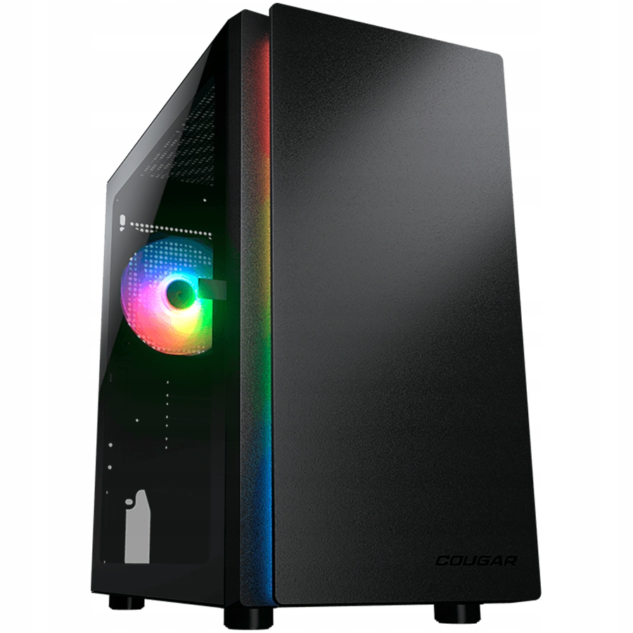 Cougar Počítačová Skříň Purity Rgb, Mini Tower, 1 x Argb, černý