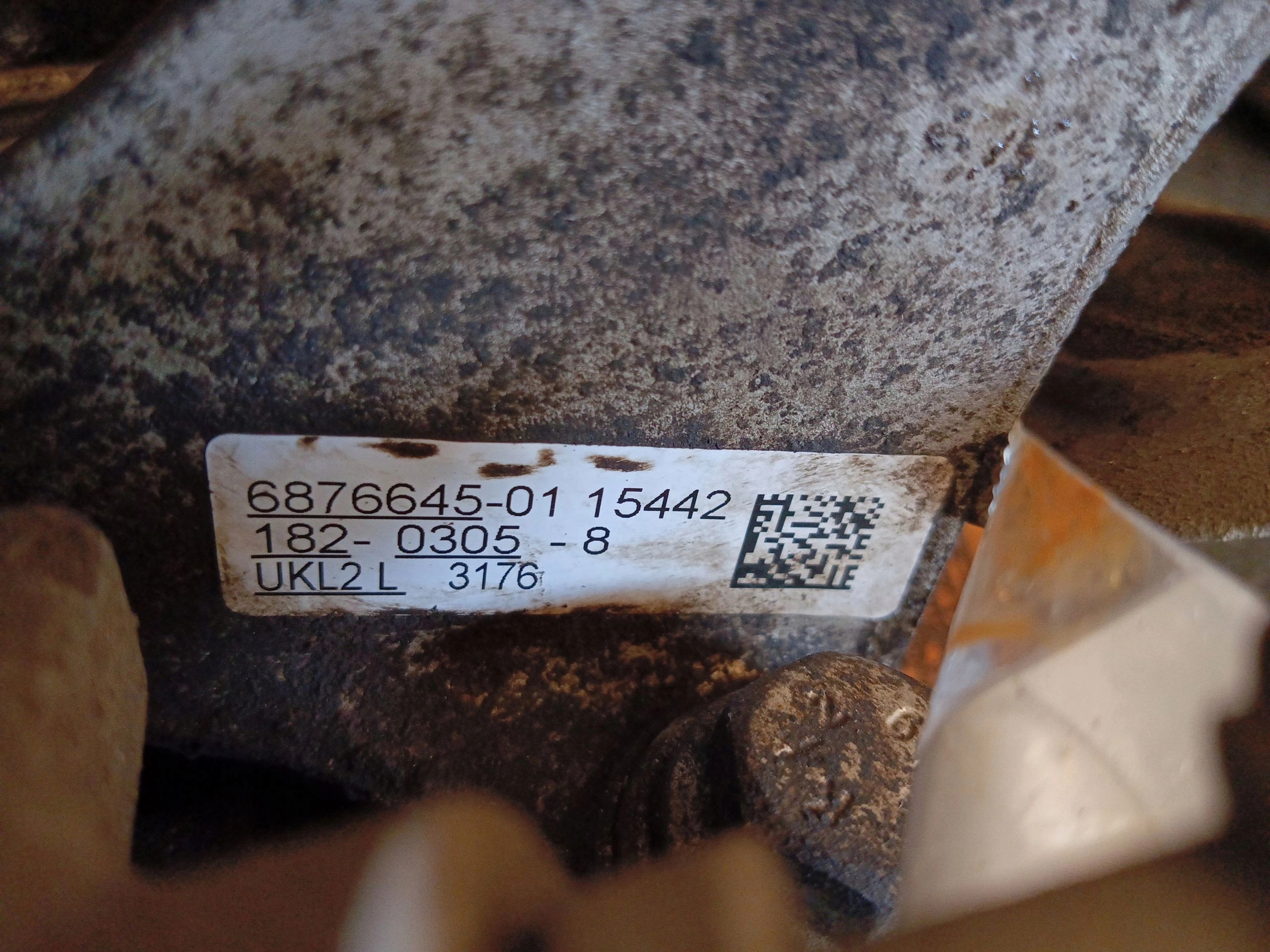McPherson swing shock absorber left front MINI F54 6862703 6876645
