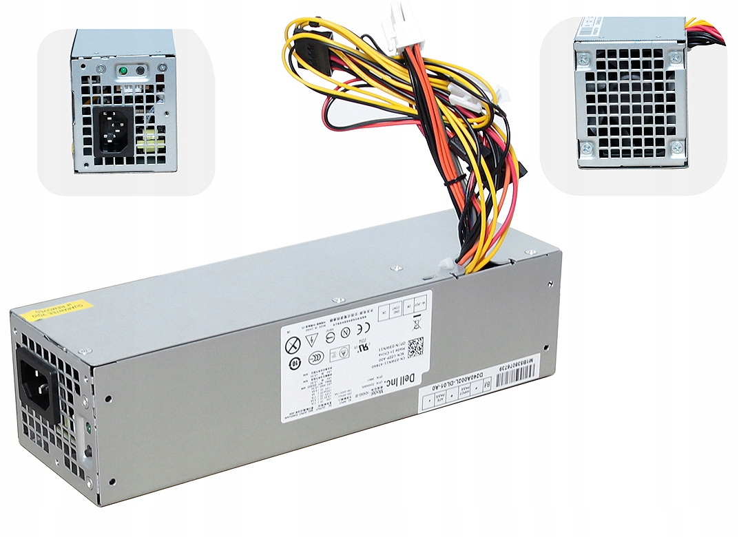 Zasilacz Dell 240W L240AS H240ES H240AS DPS240 Obudowy Sff Optiplex 790 990