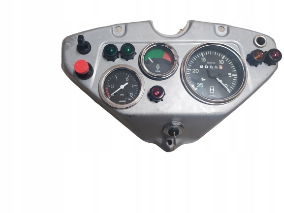 Kompletní Tabulka Hodin Ursus C-360 3P Počítadlo Manometr Indikátor Spínač Zapalování