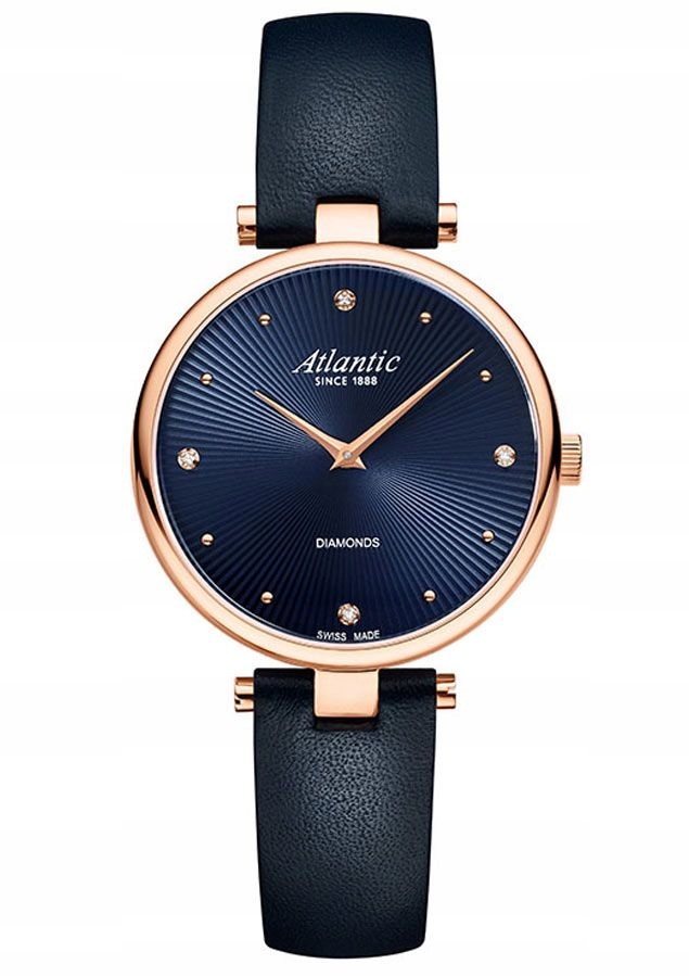 Atlantic Royal Diamonds Pattern Edition 29044.44.57 33,00mm 3ATM Ronda 762