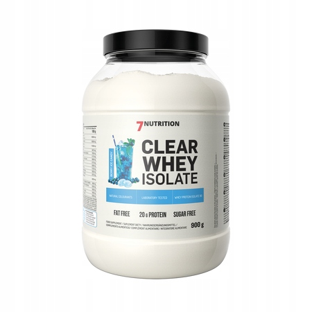 7NUTRITION Clear Whey Isolate 900G Doplněk Stravy Izolát Bílkovina Masa